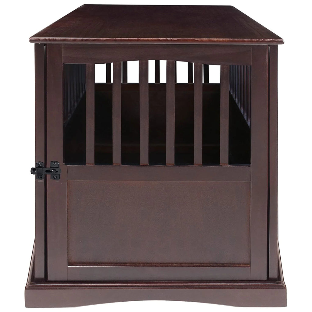 Casual Home Pet Crate End Table-Espresso