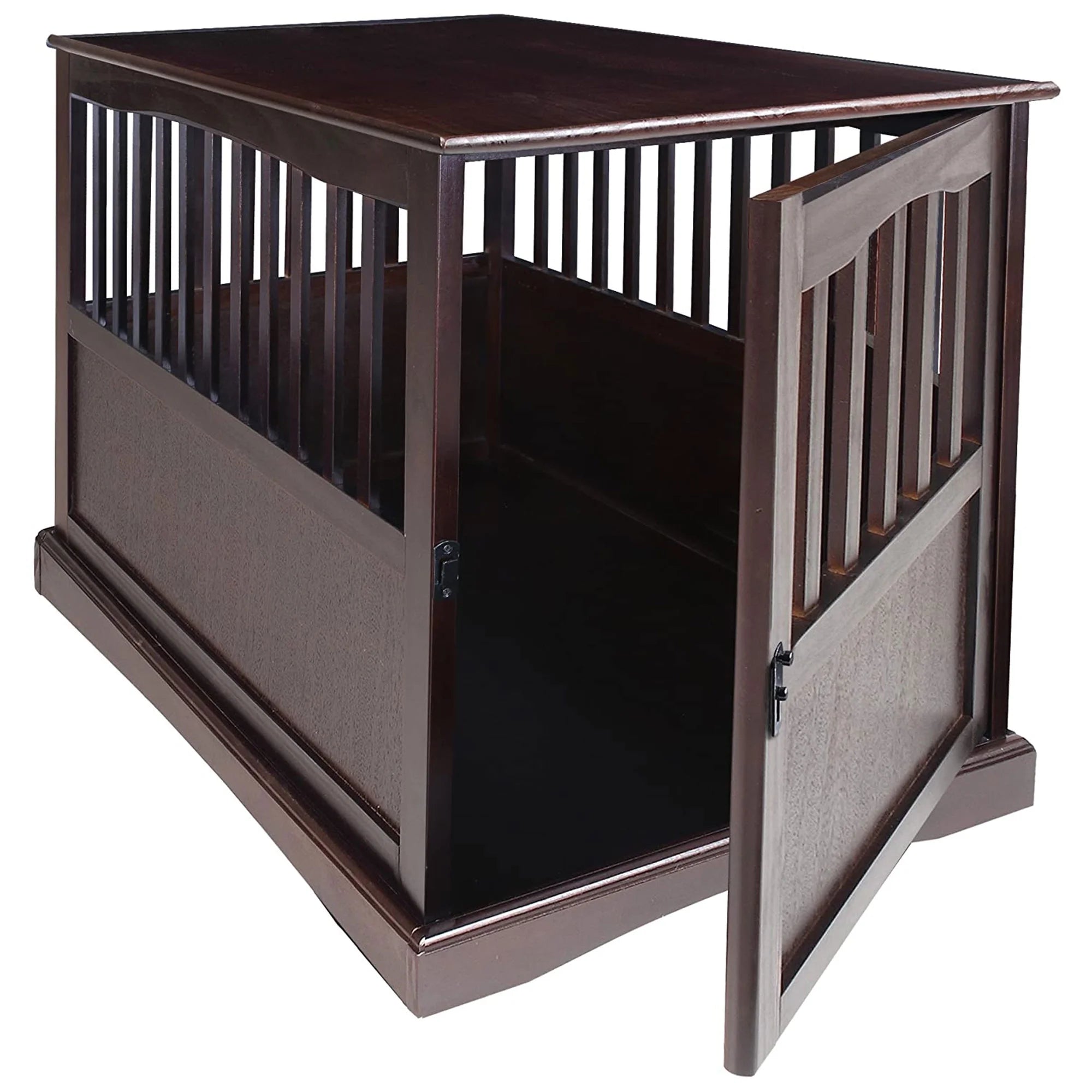 Casual Home Pet Crate End Table-Espresso