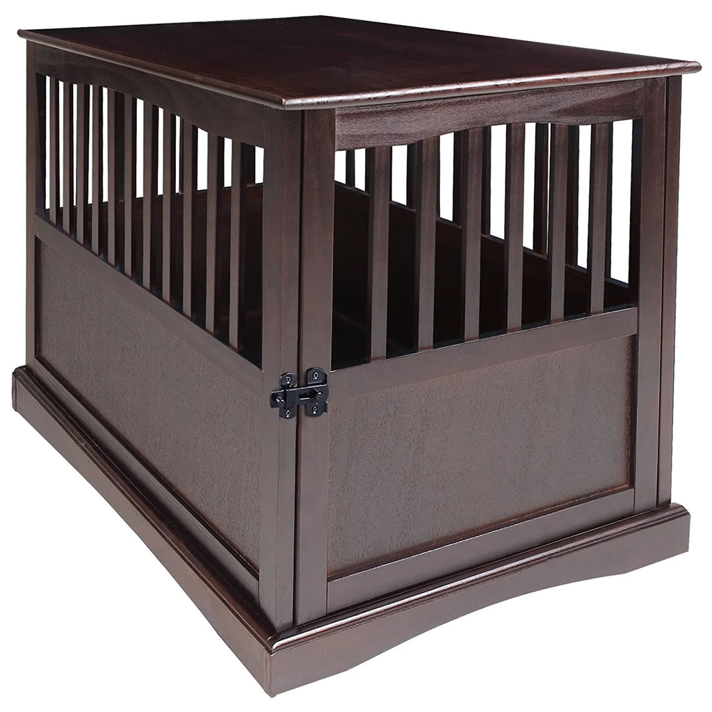 Casual Home Pet Crate End Table-Espresso