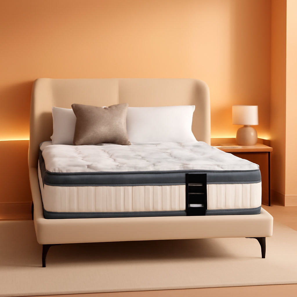 Full Gel Memory Foam Mattress TenInch Zoned Pressure Relief-0