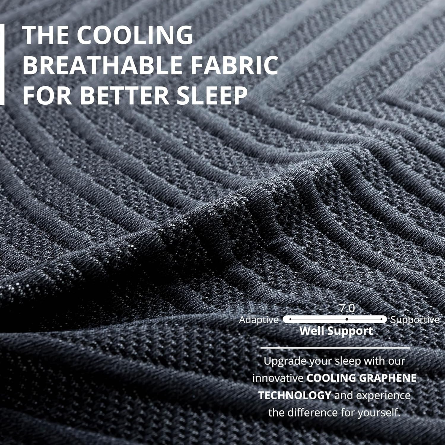 60X80X14 Memory Foam Mattress Featuring Copper Gel-2