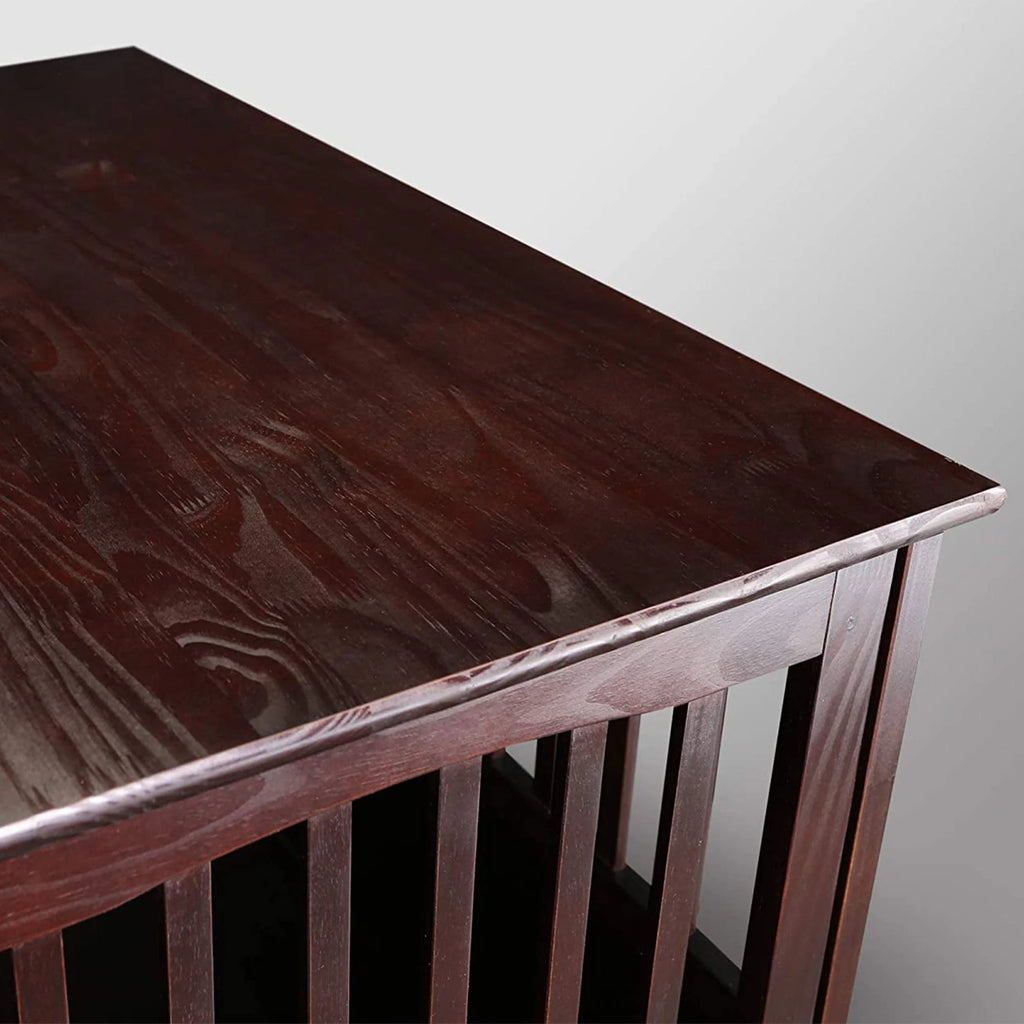 Casual Home Pet Crate End Table-Espresso