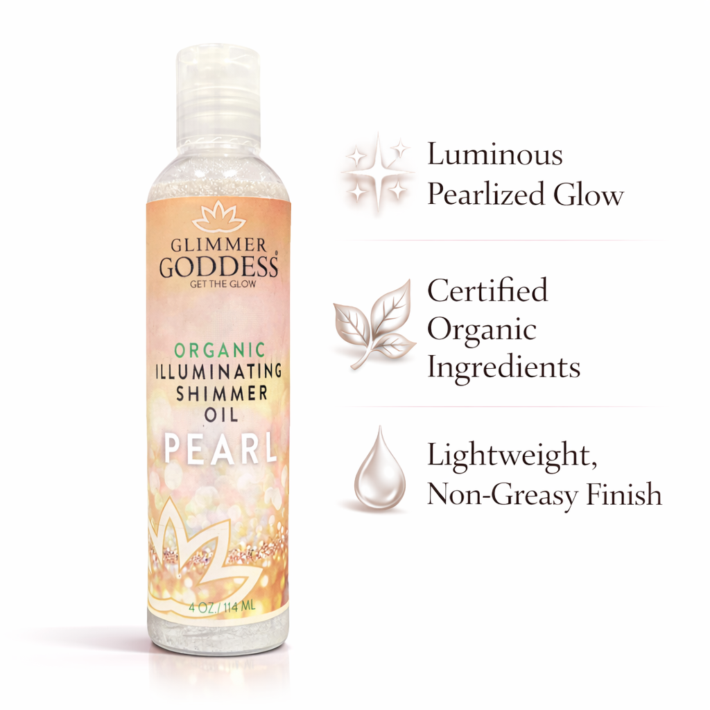 Organic Shimmer Oil – Illuminating Body Oil in 5 Shades for Radiant Glow & Deep Hydration-5