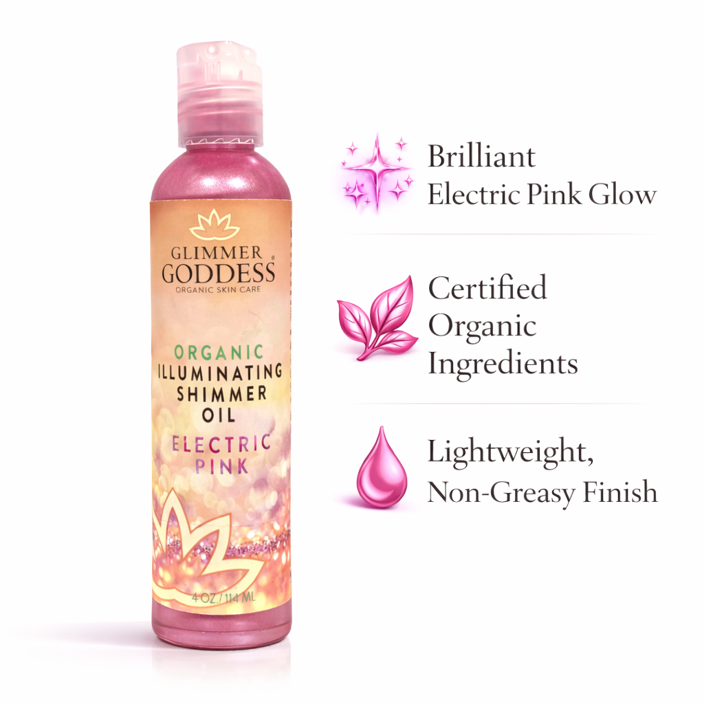 Organic Shimmer Oil – Illuminating Body Oil in 5 Shades for Radiant Glow & Deep Hydration-4